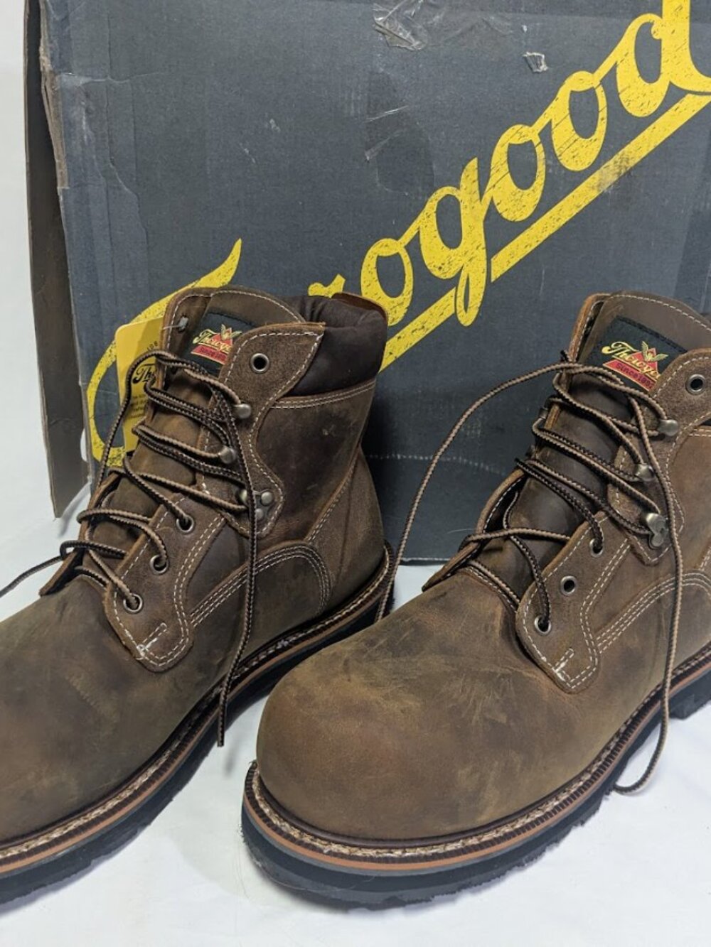 Thorogood MEN 11.5EE 804-4144 Iron River 6" Waterproof Composite Toe Work Boots - Picture 6 of 9